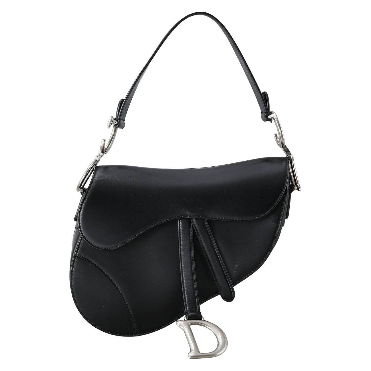 CHRISTIAN DIOR(USED)크리스찬디올 레더 새들백 & 스트랩